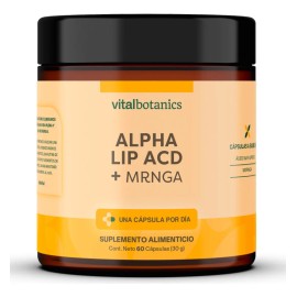 Acido Alfa Lipoico  Moringa 60 Capsulas  Vitalbotanics Sabor ACDIALF_LIP_60                                                                           
