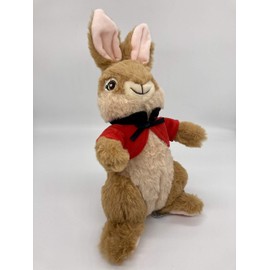 Peter Rabbit 2 - Peter Rabbit and Friends Cuddly Toy Various Plush Rabbits 22 cm, Original Plush Rabbit Plush Toy, Movie 2021 - A Rabbit Makes Itself From the Field, Cinema Film (Flopsy)