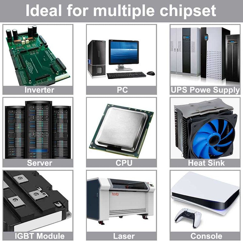 OcioDual Halnziye HY710 3.17W/m-k Bottle 10g thermal compound Silver Heatsink