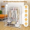 ZWMYF Dustproof Clothes Rail Cover Storage Bag 150 x 50
