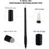Lápiz De Microblading Desechable Para Cejas, 10 Unidades, Herramienta Manual