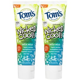 Tom's of Maine Wicked Cool Anticavity Paste - 4.2 oz - 2 pk