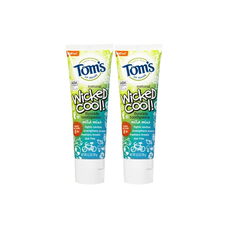 Tom's of Maine Wicked Cool Anticavity Paste - 4.2 oz