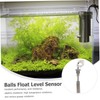 STOBAZA 2pcs Stainless Float Aquarium Liquid Level Sensor Tank Balls