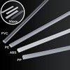 MASUNN Plastic Welding Rods PVC Welding Sticks 200 mm for