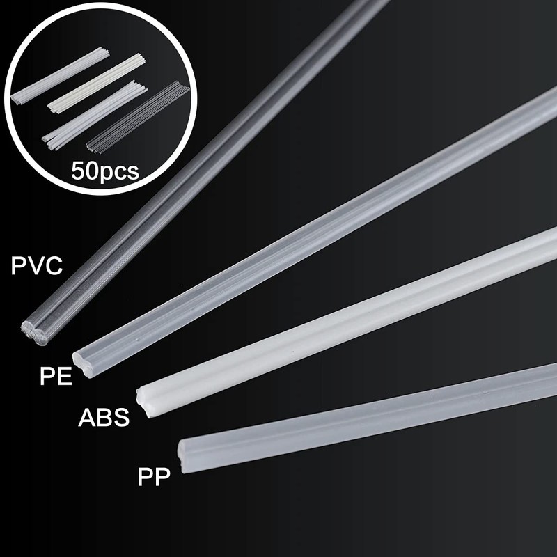MASUNN Plastic Welding Rods PVC Welding Sticks 200 mm for