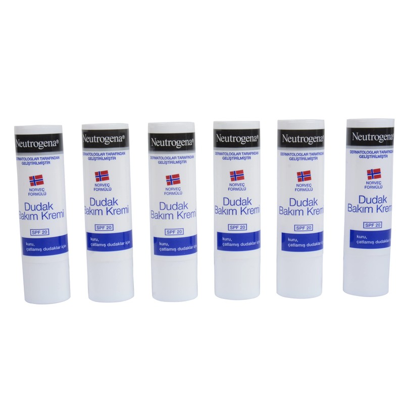 Neutrogena Lipcare Stick Norwegian Formula, for Dry and Chapped Lips,