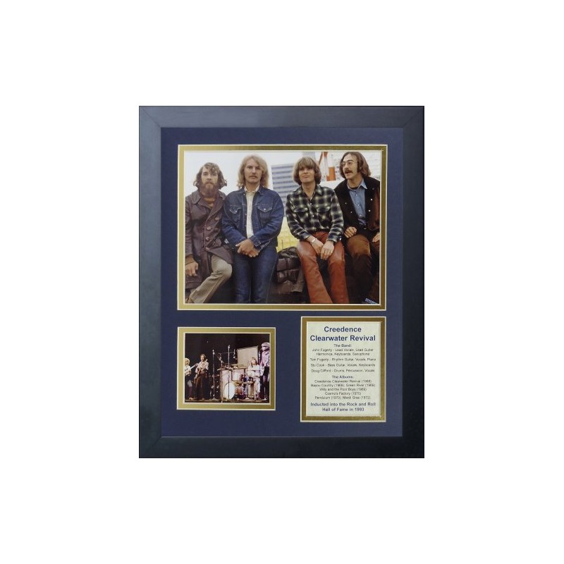 Legends Never Die "Creedence Clearwater Revival Framed Photo Collage, 11