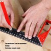 Woodworking Square Multi Angle Professional L Shaped Aluminum Alloy Scribing
