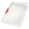 Esselte Leitz colourClip Magic, desk folder, A4, PP red