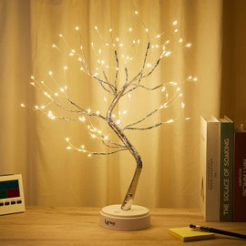 Lerway Table Lamp, Indirect Lighting, Stylish, Bedside Lamp, Interior, Night Light, Tree Light, Reading Light, Nursing Light, Night Light, Table Light, Interior Light, Bedroom (Standing,