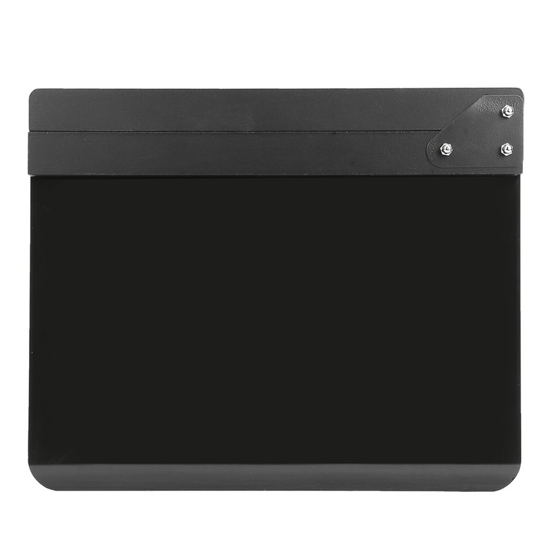30x25CM Acrylic Clapperboard Professional Movie Film Action Clap Director Photography