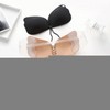 Nude Bra Innerwear Nude Line Strap Bra Corset Black/FREE