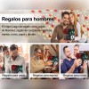 NIBEAUSL Kit Barbería Barba Cuidado Rasurar Hombres Caballero Regalo
