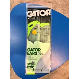 Gator UNISEX GATOR "GATOR EARS" LYCRA BONDED NEOPRENE THERMAL HEADBAND (MED) IN GREEN