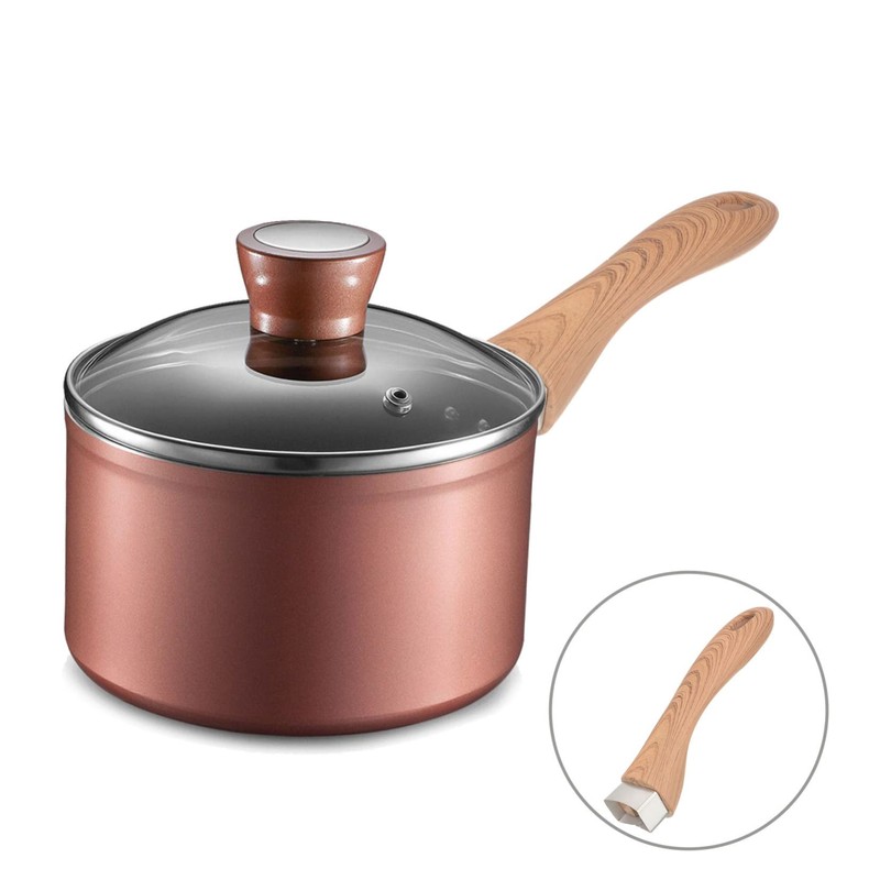 COLLBATH 2pcs Detachable Anti-Scald Pot Handle Replacement Grain Grip for