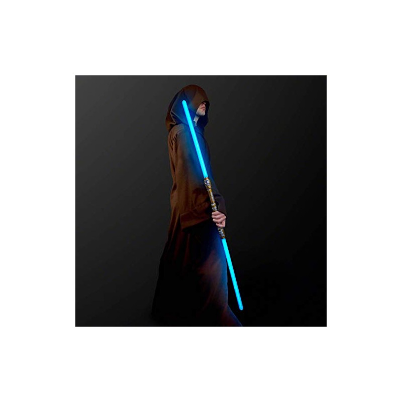 FlashingBlinkyLights Double-Sided LED Light Up Sword Saber with Blue LED