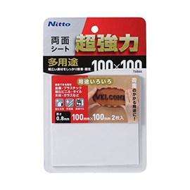 Nitoms T4544 Ultra Strong Double-Sided Sheet, Multi-purpose, 3.9 x 3.9 inches (100 x 100 mm)