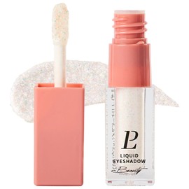 LEPOREM LP02Snowy Swan Liquid Eyeshadow Glitter Makeup Eyeshadow Glitter Teardrop Bag Cosmetics Eye Makeup Crumble Resistant