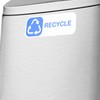 Garbage Trash Recycle Compost Stickers - 3 Durable Vinyl Labels