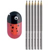 Faber-Castell 183526 Double Sharpener Beetle Including Eraser