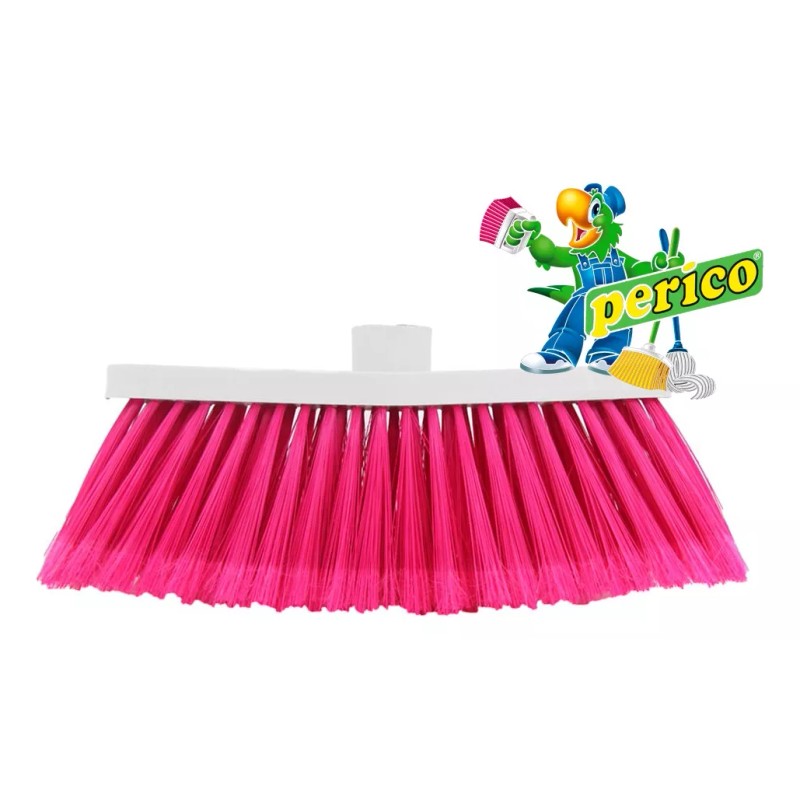 Pericó 6 Escobas De Vinilo Tipo Cepillo Mediano Perico S/bastón