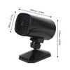 Portable Car Heater 12V/24V, Fast Windshield Defrost & Defog, Plug-in