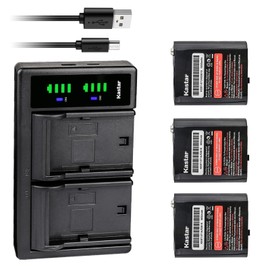 Kastar 3-Pack Battery and LTD2 USB Charger Compatible with Motorola AP-4002, AP-4002H, FRS-009, HKTN4003, KEBT-071F KEBT-071-F, KEBT-650, NNTN4384, NNTN4385, PMNN4477, PMNN4477A, PMNN4477AR