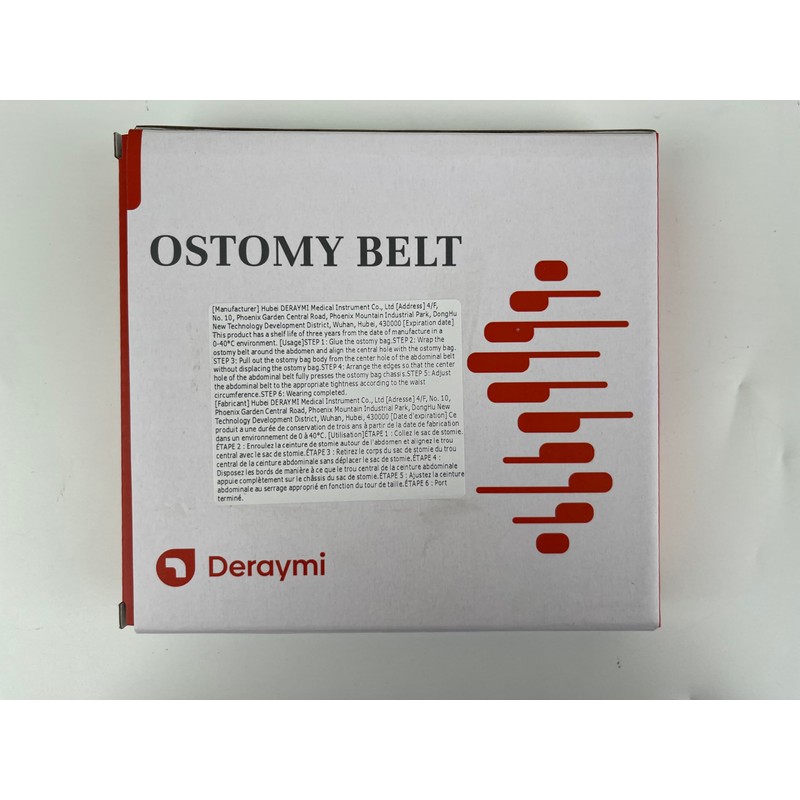 DERAYMI Ostomy Belts, Elasticity Ostomy Hernia Belt, Post Colostomy Abdominal