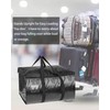 2 Pcs Extra Large Moving Bags YQBOOM Foldable Heavy Duty