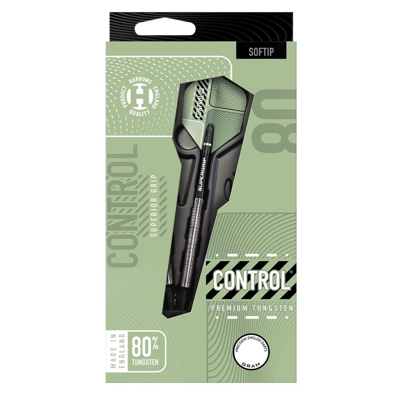 Harrows Control Tapered 80% Soft Darts 18 g