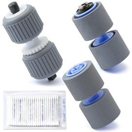 Dusledel 3 PCS Set 4009B001 Scanner Exchange Roller Kit Compatible with Canon DR-6050C DR-7550C DR-9050C 6050C 7550C 9050C Replace 4009B001AA MG1-4268-000 MA2-6772-000 MG1-4269-000 Replacement Parts