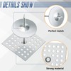 Hotop 100 Set 2-1/2 Inch Perforated Self Stick Insulation Pins