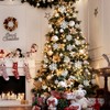 Naler 50 Copos de Nieve para Árbol de Navidad Blancos