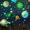 LANAFAY 9 Planeten Wandsticker Leuchtaufkleber Sticker, leuchtsterne selbstklebend, leuchtsticker, Wandaufkleber