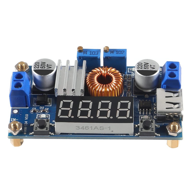 AITRIP 3PCS XL4015 Step Down Module, Adjustable 5A DC-DC Buck