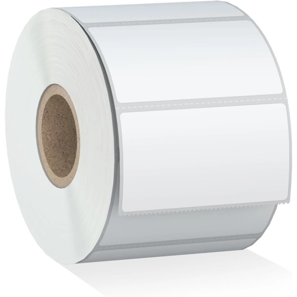 No Brand Misofuki 2.25x1.25 1000 Labels Rectangular White Direct Thermal