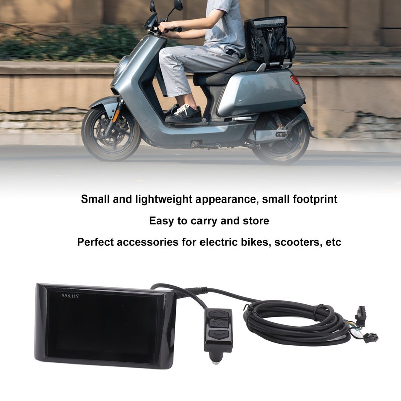 Electric Bike SW900 LCD Display Control Panel Electric Bike Bicycle