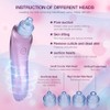 4 Replaceable Heads Blackhead Vacuum Removal Pore Acne Suction Cleanser