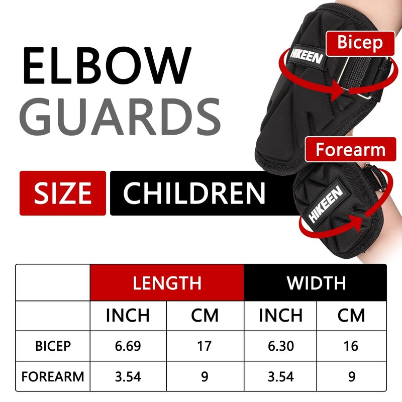 Hikeen Baseball Elbow Guard,Elbow Pads for Softball & Baseball Batting