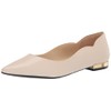 Nine West Women's Lovlady3 Ballet Flat, Chic Cream 150, 8.5