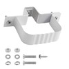 Mzcvriru 1 Pack Downspout Straps 2x3 and downspout Wall Bracket,