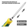 12 Pzs Juego De Desarmadores Kit De Desarmadore De Precisión