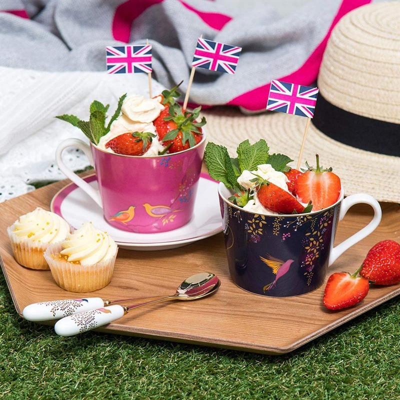 Portmeirion Home & Gifts SMC1101-XG Chelsea Tea Spoons Set of