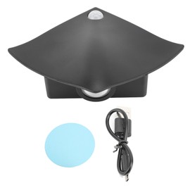 Motion Sensor Night Light Magnet Mounting USB Rechargeable Motion Activated LED Wall Light for Bedroom Kitchen Hallway Cool Light