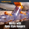 POWERTEC Clear PVC Pipe 2-1/2" x 36" Long, 1PK Rigid