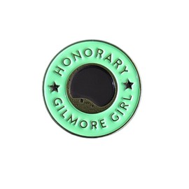 Honorary Gilmore Girl Coffee Enamel Lapel Pin Metal Badge Brooch For Backpacks