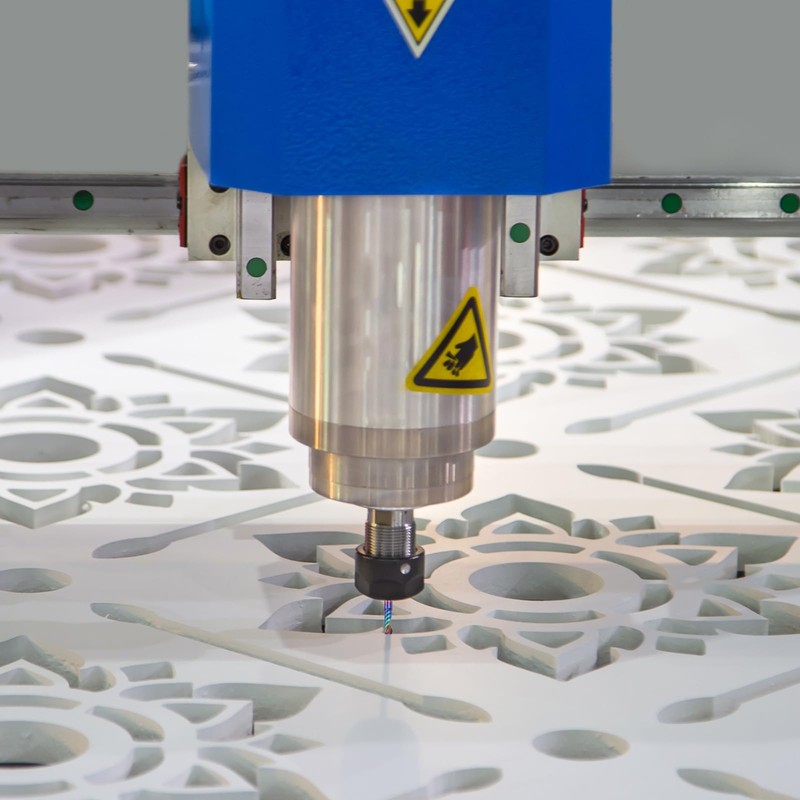 sourcing map Spiral CNC Router Bit 1/4" Diameter 1/4" Shank