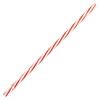 Sunshine Mason Co. Plastic Reusable Drinking Straws 12 Pieces, Red