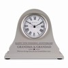 De Walden 70th Platinum Wedding anniversary couple gift Engraved Grey